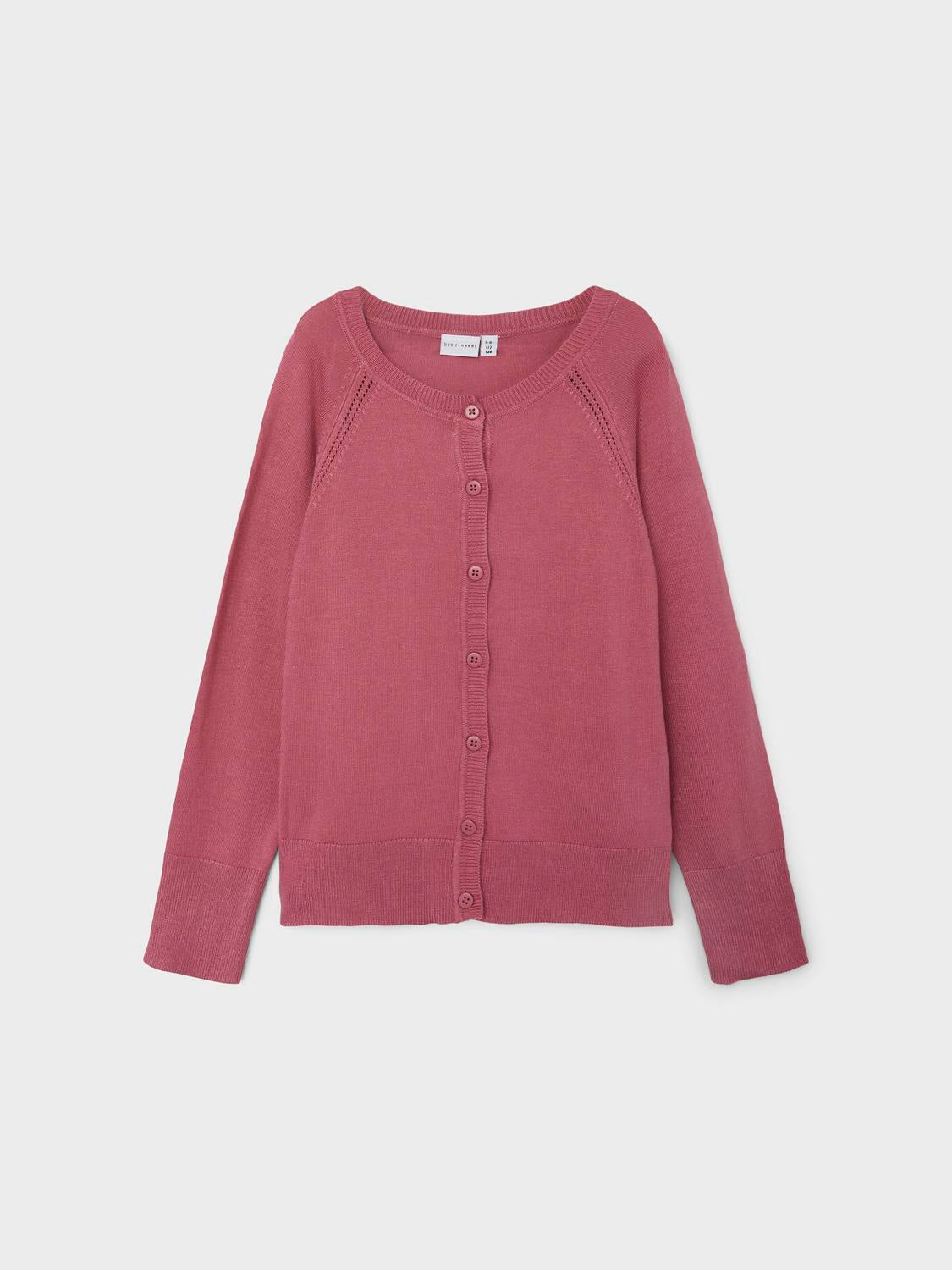 NKFVIONI Knit Cardigan - Rose Wine
